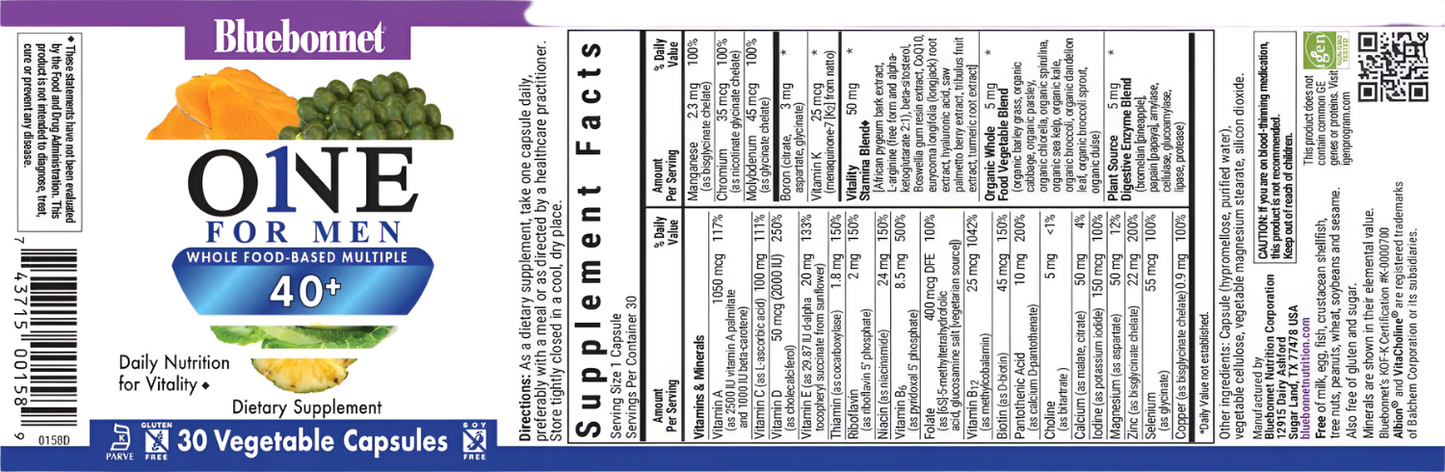 BLUEBONNET One for Men's 40+ 60