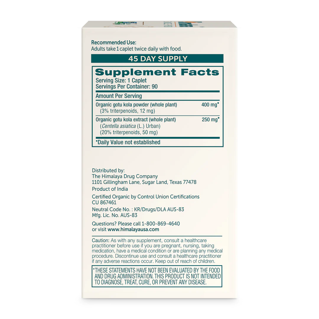 Himalaya · Organic Gotu Kala