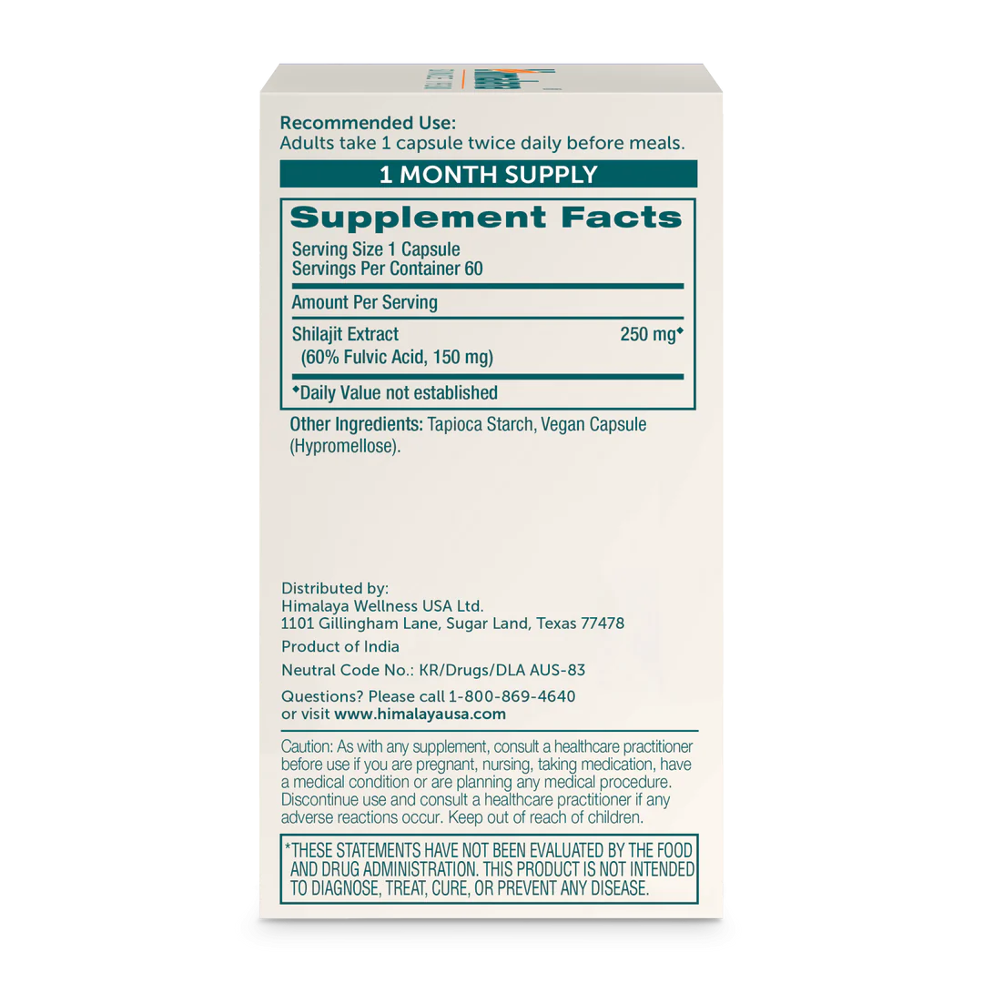 Himalaya · Shilajit