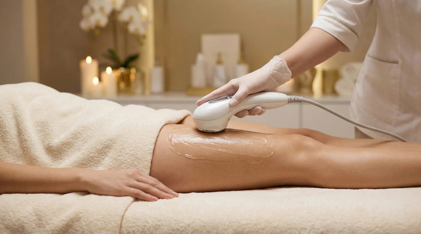 Body contouring with Cavitation and RF (Radio Frequency)