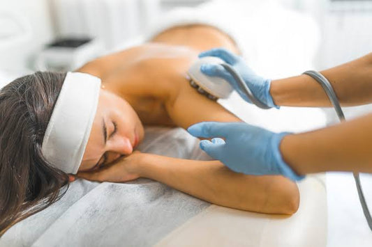 Body contouring with Cavitation and RF (Radio Frequency)
