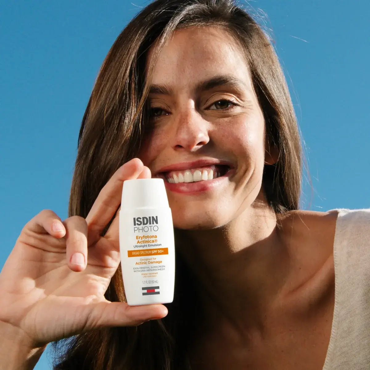 ISDIN Eryfotona Actinica 1.7 FL OZ (Ultralight mineral sunscreen SPF 50+)