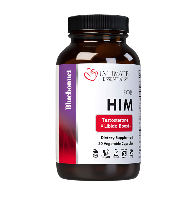 BLUEBONNET Intimate Essentials for Him TESTOSTERONE & LIBIDO BOOST