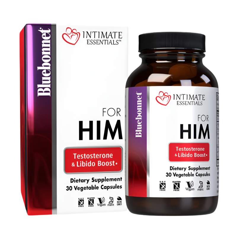 BLUEBONNET Intimate Essentials for Him TESTOSTERONE & LIBIDO BOOST