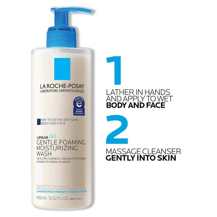 La Roche-Posay Lipikar Gentle Foaming Moisturizing Wash