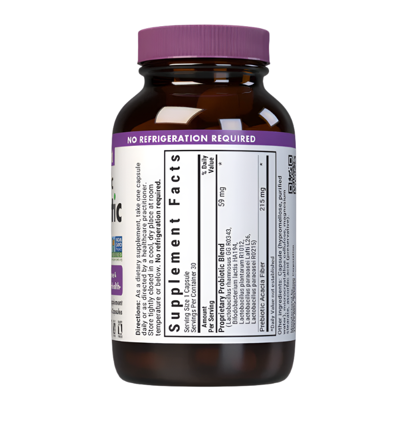 BLUEBONNET PREBIOTIC PROBIOTIC 20 Billion CFU