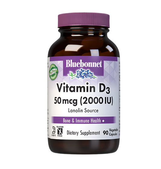 BLUEBONNET Vitamin D3 200IU 90s