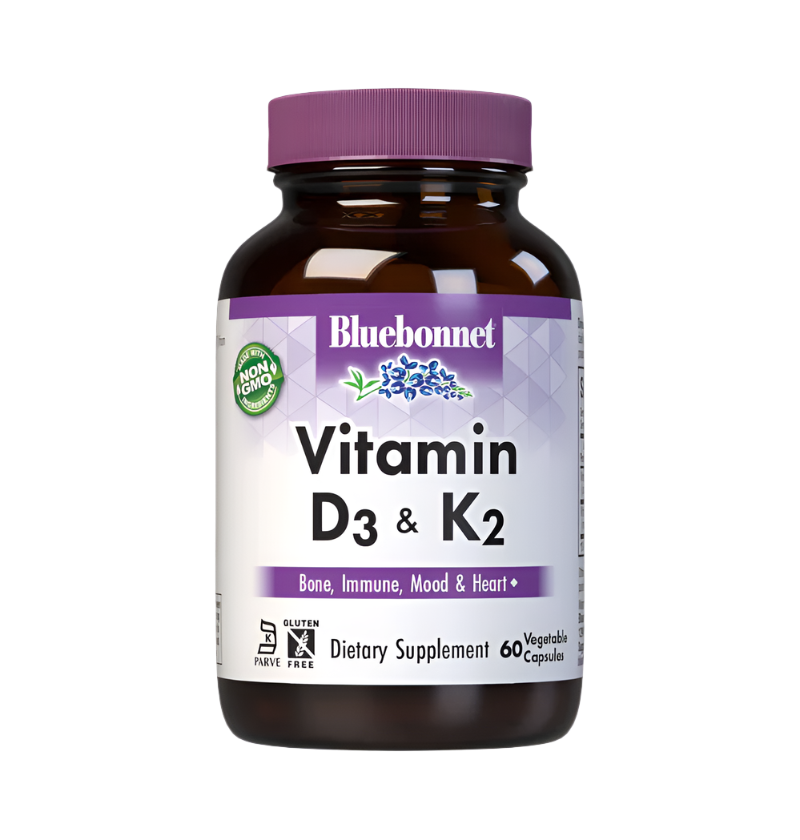 BLUEBONNET Vitamin D3 & K2 60S