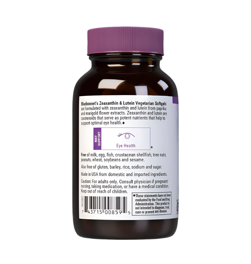 BLUEBONNET Zeaxanthin Plus Lutein 60s