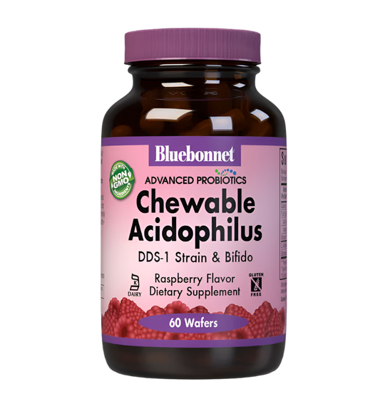 BLUEBONNET Chewable Acidophilus 60s